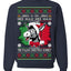 Jing a Di Jing Dominick the Italian Christmas Donkey Ugly Christmas Sweater
