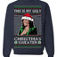 This Is My Ugly Sweater Funny Santa Kamala Harris Ugly Christmas Sweater