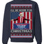 I'll Be Home for Christmas USA Trump 2024, MAGA Make America Great Again Santa Speech Ugly Christmas Sweater Sweaters Crewneck Sweatshirts