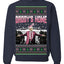 Daddy's Home Pink Suit, I'll Be Home For Christmas | Funny Santa Clause President Donald Trump Xmas Sweaters Crewneck Sweatshirt