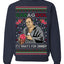 Gabagool It's What's for Dinner, Funny Tony Italian NJ New Jersey Mafia, Classic TV Show Ugly Christmas Sweater Crewneck Sweatshirt