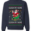 Sleigh My Name Sleigh My Name, Pop Singers, Song Lyrics Pun, Santa Sleigh, Ugly Christmas Unisex Sweater, Crewneck Sweatshirts