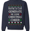 Maybe AI Can Generate Me Some Christmas Cheer, Funy Christmas Unisex Sweater, Ugly Christmas Crewneck Sweatshirts
