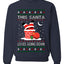 This Santa Loves going down, Funny dirty Humor, Ugly Christmas Unisex Sweater, Crewneck Sweatshirts