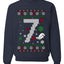 Christmas 7 Meme, Unisex Ugly Christmas Crewneck Sweatshirts