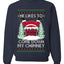 Come Down my Chimney, Unisex Ugly Christmas Sweater Crewneck Sweatshirts