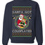 Santa Got Coldplayed, Unisex Ugly Christmas Sweater, Crewneck Sweatshirts