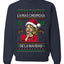 La Mas Chismosa De La Navidad, Unisex Ugly Christmas Sweater, Crewneck Sweatshirts