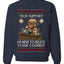 Tech Support I'm Here To Delete Your Cookies, Unisex Ugly Christmas Sweater, Crewneck Sweatshirts