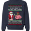 Oh Snap, No Milk And Cookies, They Took my Stamps, Unisex Ugly Christmas Sweater Crewneck Sweatshirts