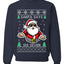 Santa Says 6 7 Meme, Unisex Ugly Christmas Sweater Crewneck Sweatshirts