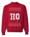 Christmas Ho Merry Ugly Christmas Sweater Unisex Crewneck Graphic Sweatshirt