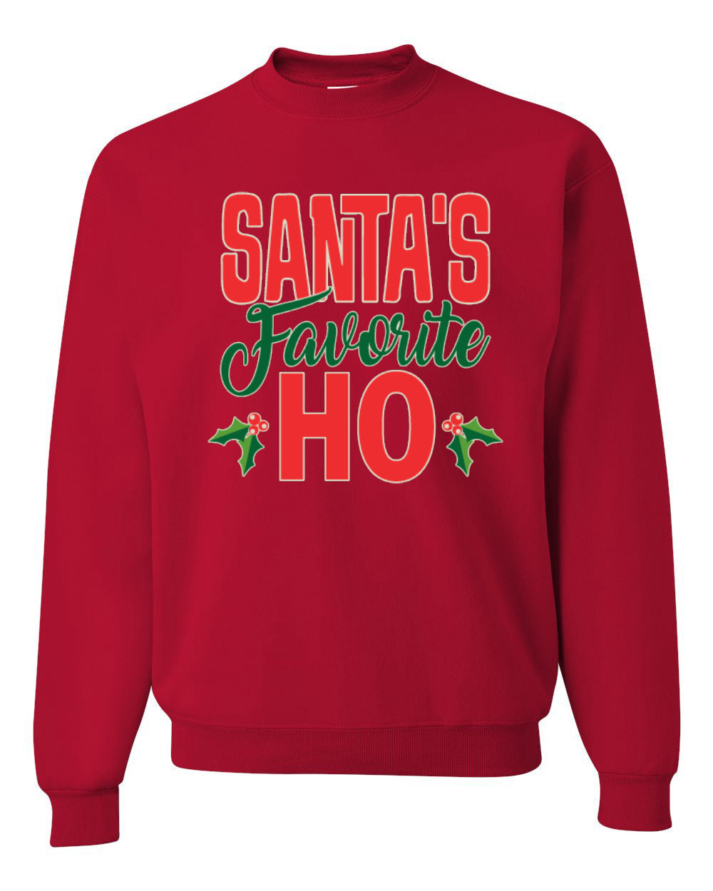 Santa's Favorite Ho Unisex Crewneck Sweatshirt