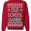 Classic Old School Gamer Video Game Fan Funny Ugly Christmas Sweater Crewneck Sweatshirt