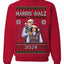 Kamala Harris Tim Walz 2024 Classic Movie Ugly Christmas Sweater Crewneck Sweatshirt