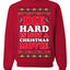 Die Hard is a Not Christmas Movie | McClane Nakatomi Ugly Christmas Sweater Crewneck Sweatshirt