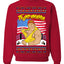 Trumpamania Funny Hogan 80s USA Wrestling Sports Parody Ugly Christmas Sweater Crewneck Sweatshirt