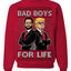 Bad Boys for Life Donald Trump JD Vance Funny 90s Movie Ugly Christmas Sweater Crewneck Sweatshirt