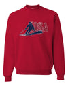 USA Winter Team Sports Fan Collection | USA Skier Sweater, Unisex Crewneck Sweatshirts
