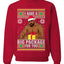 I Have A Big Package Meme Barry Wood Ugly Christmas Sweater Unisex Crewneck Graphic Sweatshirt