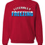 Literally Freezing Ice Cold Humor Christmas Sweater Unisex Crewneck Sweatshirt