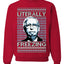 Literally Freezing McConnell Senator Ugly Christmas Sweater Unisex Crewneck Sweatshirt