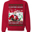 Overtime Hours Rich Men North of Richmond Ugly Christmas Sweater Unisex Crewneck Sweatshirt