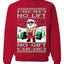 No Lift No Gift Fitness Workout Santa Ugly Christmas Sweater Unisex Crewneck Sweatshirt