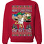 Merry Christmas Shitter's Full Ugly Christmas Sweater Unisex Crewneck Sweatshirt