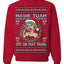 Hawk Tuah Spit On That Thang Mrs Claus Funny Meme Ugly Christmas Sweater