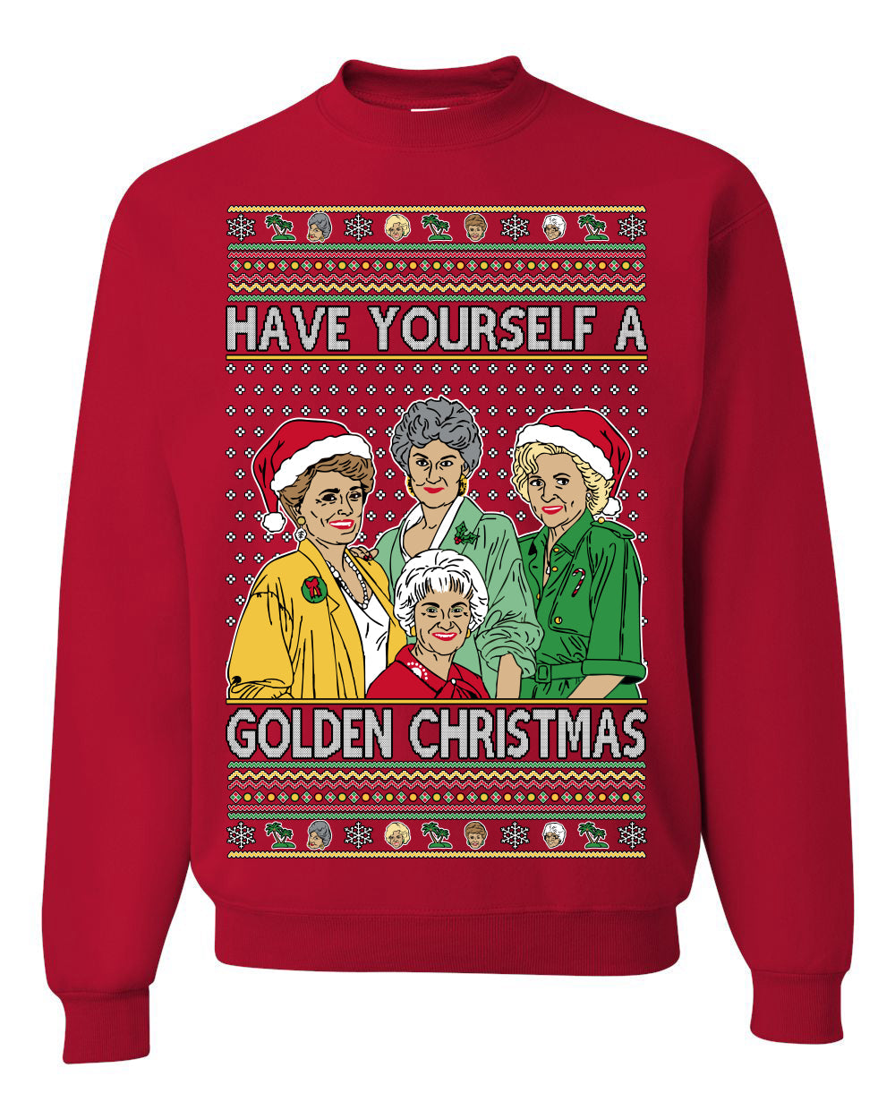 Have Yourself a Golden Christmas Classic TV Show Ugly Christmas Sweater