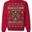 Nakatomi Corporation Christmas Party 1988 Plaza Logo, Classic Die Hard McClane 80s Xmas Movie Quote Ugly Christmas Sweater Crewneck Sweatshirt