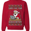 Santa Saw Your Search History, Funny Internet Humor, Ugly Christmas Unisex Sweater, Crewneck Sweatshirts