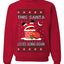 This Santa Loves going down, Funny dirty Humor, Ugly Christmas Unisex Sweater, Crewneck Sweatshirts