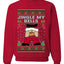 Jingle My Bells, Unisex Ugly Christmas Sweater, Crewneck Sweatshirts