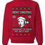 Thought I'd Wear My Best Suit Ed Gein, Unisex Ugly Christmas Sweater Crewneck Sweatshirts