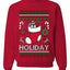 Holiday, Unisex Ugly Christmas Sweater, Crewneck Sweatshirts