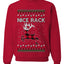 Nice Rack Well Hung, Unisex Ugly Christmas Sweater, Crewneck Sweatshirts