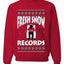 Fresh Snow Records Hip Hop Parody, Unisex Ugly Christmas Sweater, Crewneck Sweatshirts