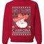 Santa's Favorite Cabrona, Unisex Ugly Christmas Sweater, Crewneck Sweatshirts