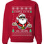 Santa Says 6 7 Meme, Unisex Ugly Christmas Sweater Crewneck Sweatshirts