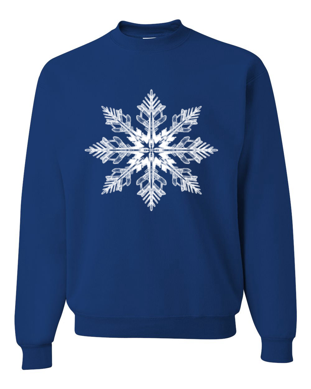 Snowflake, Pretty Holiday Christmas Design, Unisex Christmas Sweater, Crewneck Sweatshirts