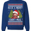 Merry Swiftmas Ugly Christmas Sweater Unisex Crewneck Sweatshirt