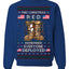 This Christmas RED Remember Everyone Deployed Veteran Ugly Christmas Sweater