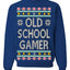 Classic Old School Gamer Video Game Fan Funny Ugly Christmas Sweater Crewneck Sweatshirt