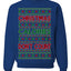 Christmas Calories Don't Count Funny Family Holidays Ugly Christmas Sweater Crewneck Sweatshirt