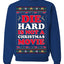 Die Hard is a Not Christmas Movie | McClane Nakatomi Ugly Christmas Sweater Crewneck Sweatshirt