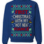 First Christmas With My Hot New Fiance Classic Newlywed Ugly Christmas Sweater Crewneck Sweatshirt