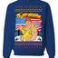 Trumpamania Funny Hogan 80s USA Wrestling Sports Parody Ugly Christmas Sweater Crewneck Sweatshirt