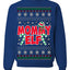 Mommy Elf Cute Holiday Winter Ugly Christmas Sweater Crewneck Sweatshirt
